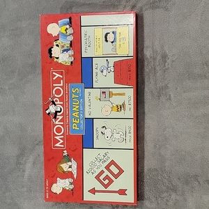 Peanuts Collector's Edition Monopoly Game! EUC